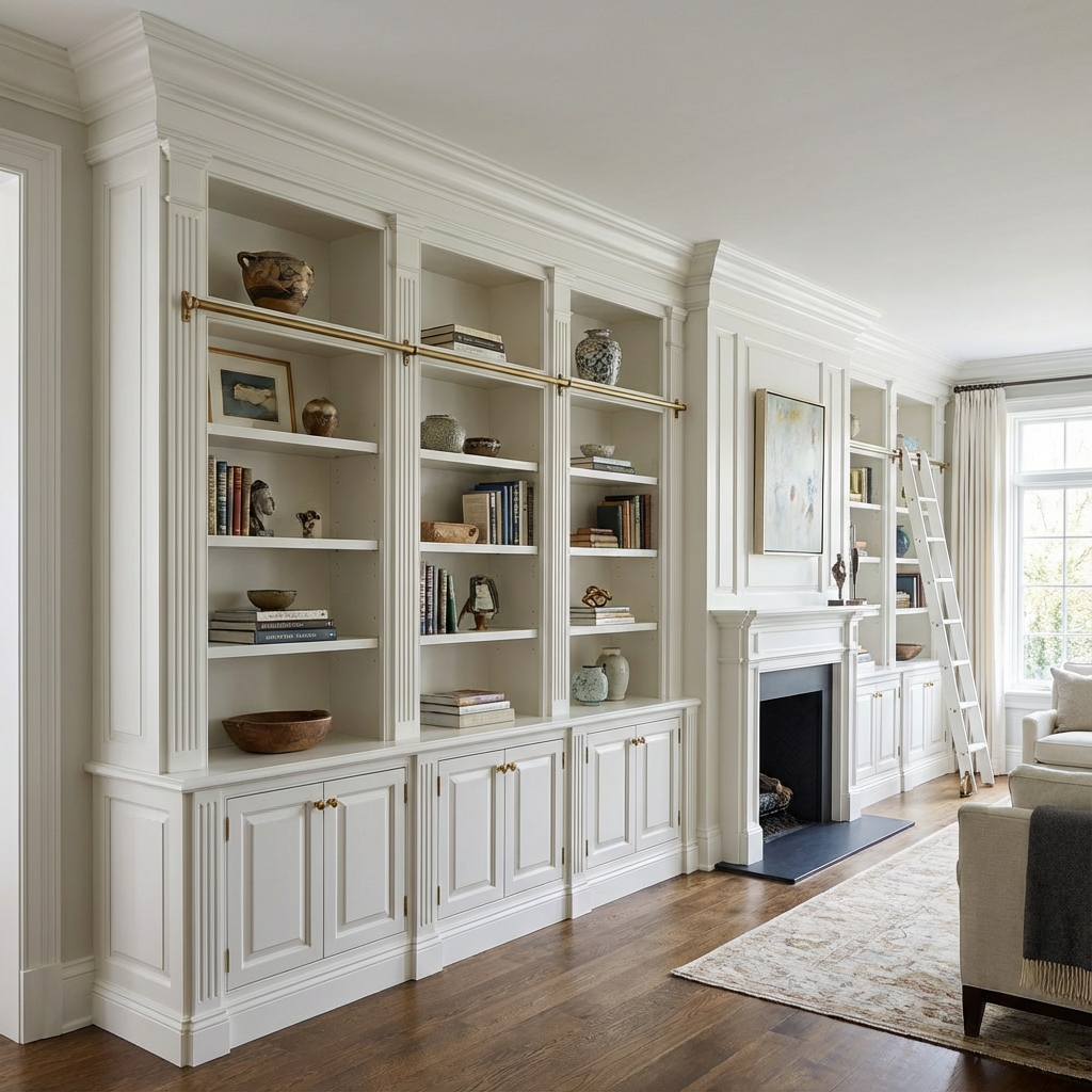 Custom Built-In Shelving West Jordan